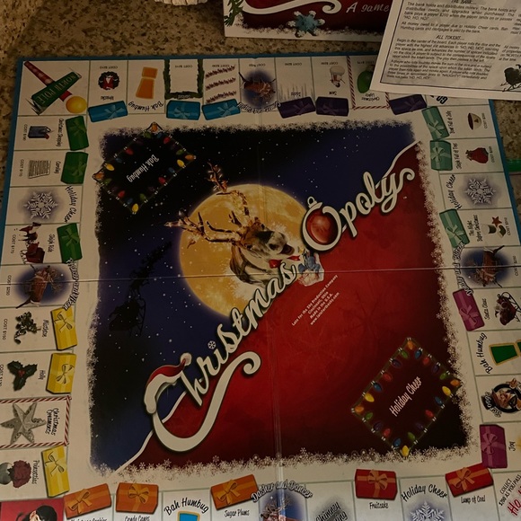 Christmas Opoly board game - Picture 4 of 9